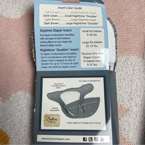 NWT Buttons Cloth Diaper Lot - Picture 2 of 4